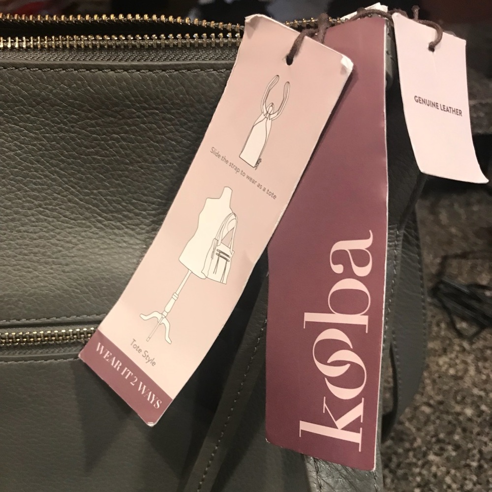 Kooba Leather Tote/Backpack